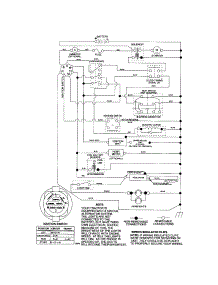 Schematic parts for Craftsman Front-Engine Lawn Tractor 917276240 from AppliancePartsPros.com