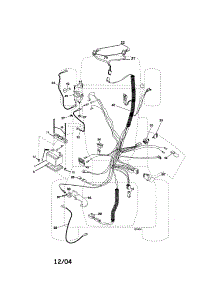 Electrical parts for Craftsman Front-Engine Lawn Tractor 917276310 from AppliancePartsPros.com