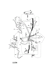 Electrical parts for Craftsman Front-Engine Lawn Tractor 917276320 from AppliancePartsPros.com