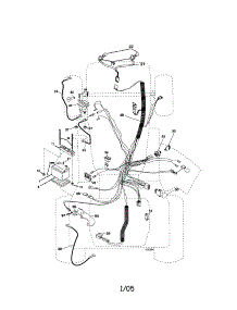 Electrical parts for Craftsman Front-Engine Lawn Tractor 917276330 from AppliancePartsPros.com
