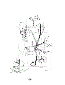 Electrical parts for Craftsman Front-Engine Lawn Tractor 917276340 from AppliancePartsPros.com