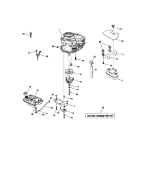 Engine parts for Craftsman Front-Engine Lawn Tractor 917276340 from AppliancePartsPros.com
