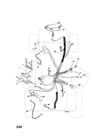 Electrical parts for Craftsman Front-Engine Lawn Tractor 917276351 from AppliancePartsPros.com