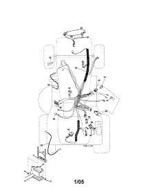 Electrical parts for Craftsman Front-Engine Lawn Tractor 917276360 from AppliancePartsPros.com