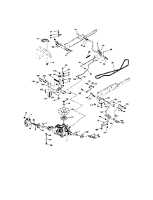 Ground Drive parts for Craftsman Front-Engine Lawn Tractor 917276360 from AppliancePartsPros.com