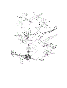 Ground Drive parts for Craftsman Front-Engine Lawn Tractor 917276361 from AppliancePartsPros.com