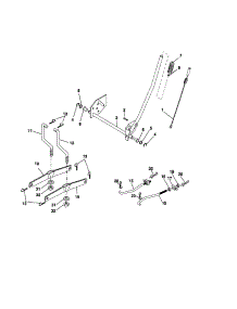 Lift parts for Craftsman Front-Engine Lawn Tractor 917276392 from AppliancePartsPros.com