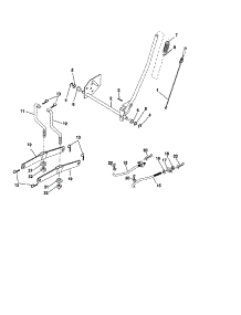 Lift parts for Craftsman Front-Engine Lawn Tractor 917276393 from AppliancePartsPros.com