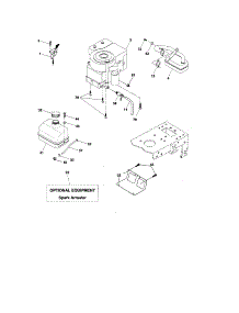 Engine parts for Craftsman Front-Engine Lawn Tractor 917276400 from AppliancePartsPros.com