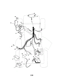 Electrical parts for Craftsman Front-Engine Lawn Tractor 917276411 from AppliancePartsPros.com