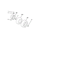 Wheels And Tires parts for Craftsman Front-Engine Lawn Tractor 917276411 from AppliancePartsPros.com