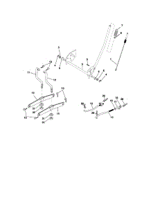 Lift Assembly parts for Craftsman Front-Engine Lawn Tractor 917276412 from AppliancePartsPros.com