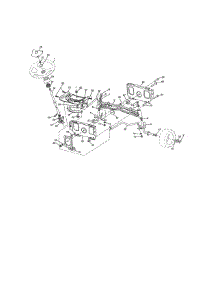 Steering parts for Craftsman Front-Engine Lawn Tractor 917276621 from AppliancePartsPros.com