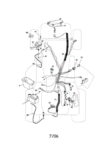 Electrical parts for Craftsman Front-Engine Lawn Tractor 917276642 from AppliancePartsPros.com