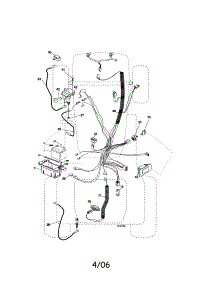 Electrical parts for Craftsman Front-Engine Lawn Tractor 917276681 from AppliancePartsPros.com