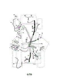 Electrical parts for Craftsman Front-Engine Lawn Tractor 917276682 from AppliancePartsPros.com