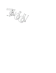 Wheels And Tires parts for Craftsman Front-Engine Lawn Tractor 917276682 from AppliancePartsPros.com