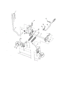 Lift parts for Craftsman Front-Engine Lawn Tractor 917276700 from AppliancePartsPros.com
