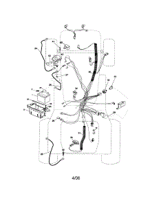 Electrical parts for Craftsman Front-Engine Lawn Tractor 917276701 from AppliancePartsPros.com