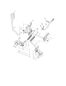 Lift parts for Craftsman Front-Engine Lawn Tractor 917276703 from AppliancePartsPros.com