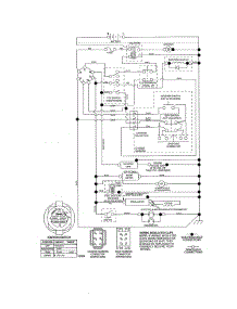 Schematic Diagram parts for Craftsman Front-Engine Lawn Tractor 917276703 from AppliancePartsPros.com