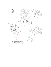Engine parts for Craftsman Front-Engine Lawn Tractor 917276750 from AppliancePartsPros.com