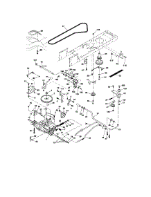 Ground Drive parts for Craftsman Front-Engine Lawn Tractor 917276751 from AppliancePartsPros.com
