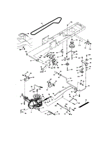 Ground Drive parts for Craftsman Front-Engine Lawn Tractor 917276780 from AppliancePartsPros.com