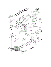 Ground Drive parts for Craftsman Front-Engine Lawn Tractor 917276781 from AppliancePartsPros.com
