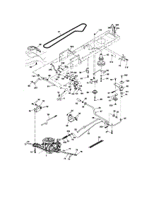 Ground Drive parts for Craftsman Front-Engine Lawn Tractor 917276783 from AppliancePartsPros.com