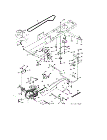Ground Drive parts for Craftsman Front-Engine Lawn Tractor 917276784 from AppliancePartsPros.com