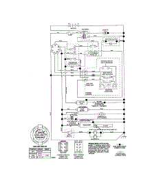 Schematic parts for Craftsman Front-Engine Lawn Tractor 917276800 from AppliancePartsPros.com