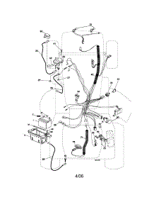 Electrical parts for Craftsman Front-Engine Lawn Tractor 917276801 from AppliancePartsPros.com