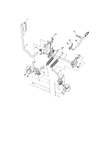 Lift Assembly parts for Craftsman Front-Engine Lawn Tractor 917276801 from AppliancePartsPros.com