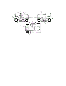 Decals parts for Craftsman Front-Engine Lawn Tractor 917276802 from AppliancePartsPros.com