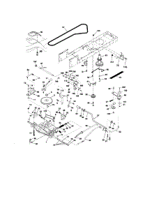 Ground Drive parts for Craftsman Front-Engine Lawn Tractor 917276810 from AppliancePartsPros.com