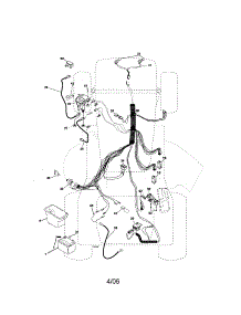 Electrical parts for Craftsman Front-Engine Lawn Tractor 917276811 from AppliancePartsPros.com