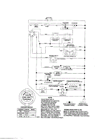 Schematic-Tractor parts for Craftsman Front-Engine Lawn Tractor 917276811 from AppliancePartsPros.com