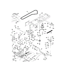 Ground Drive parts for Craftsman Front-Engine Lawn Tractor 917276813 from AppliancePartsPros.com