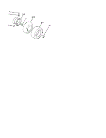 Wheels And Tires parts for Craftsman Front-Engine Lawn Tractor 917276815 from AppliancePartsPros.com