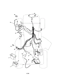 Electrical parts for Craftsman Front-Engine Lawn Tractor 917276817 from AppliancePartsPros.com