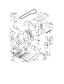 Ground Drive parts for Craftsman Front-Engine Lawn Tractor 917276817 from AppliancePartsPros.com