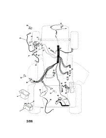 Electrical parts for Craftsman Front-Engine Lawn Tractor 917276820 from AppliancePartsPros.com