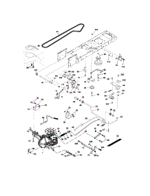 Ground Drive parts for Craftsman Front-Engine Lawn Tractor 917276820 from AppliancePartsPros.com