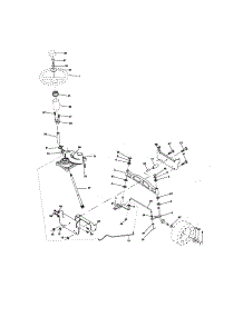 Steering Assembly parts for Craftsman Front-Engine Lawn Tractor 917276820 from AppliancePartsPros.com