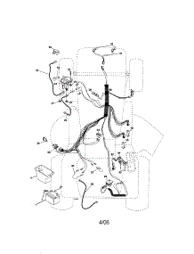 Electrical parts for Craftsman Front-Engine Lawn Tractor 917276824 from AppliancePartsPros.com