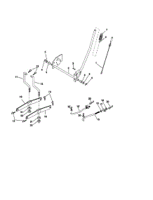 Lift parts for Craftsman Front-Engine Lawn Tractor 917276827 from AppliancePartsPros.com