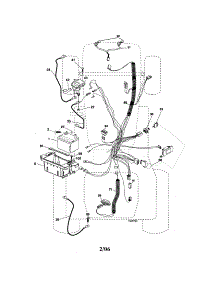 Electrical parts for Craftsman Front-Engine Lawn Tractor 917276841 from AppliancePartsPros.com