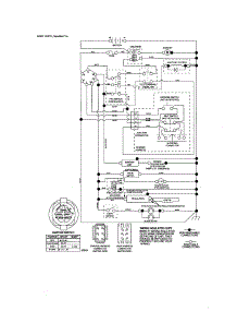 Schematic parts for Craftsman Front-Engine Lawn Tractor 917276842 from AppliancePartsPros.com