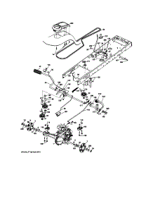 Ground Drive parts for Craftsman Front-Engine Lawn Tractor 917276845 from AppliancePartsPros.com